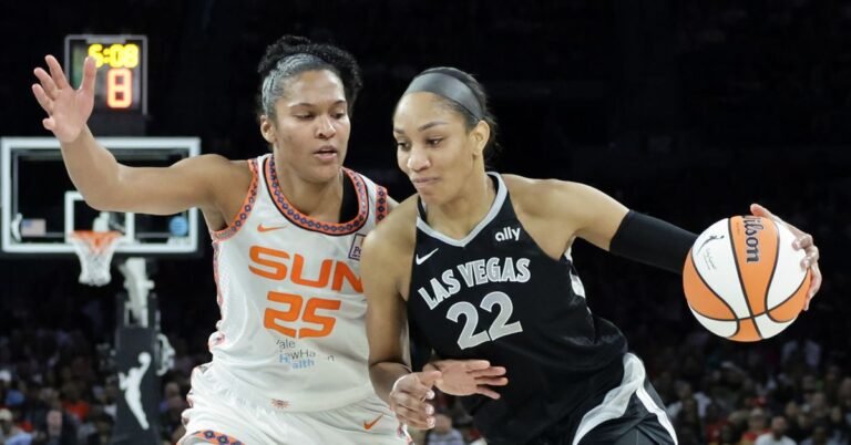 WNBA: Connecticut Solar fall to A’ja Wilson, Las Vegas Aces, 85-74