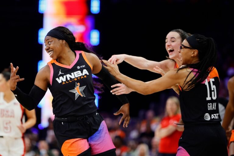 Crew WNBA upsets Crew USA for the second one time in highly spiced All-Megastar Sport matchup
