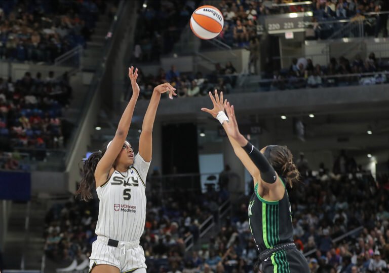Sky Rookie Angel Reese Breaks WNBA Double-Double Report