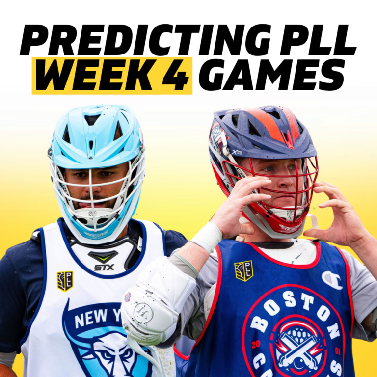 Predicting PLL Week 4 Video games