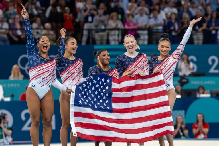 Biles Wows as USA Gymnastics Wins Olympics Crew Ultimate Gold