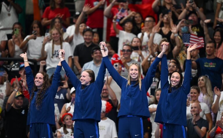 Group USA is available in snatch in Paris Olympics swimming finale