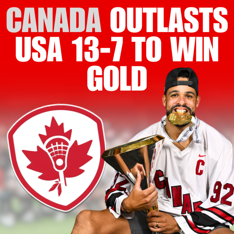 Canada Outlasts USA 13-7 to Win Global Field Lacrosse Championship