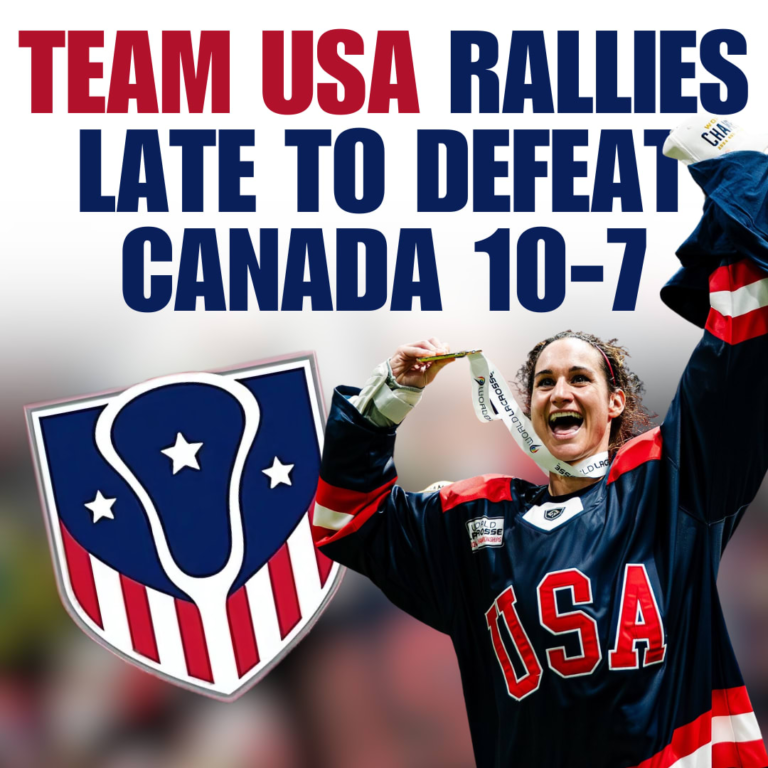 Staff USA Rallies Overdue to Defeat Canada 10-7 in Girls’s Field Lacrosse