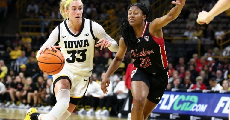 NCAAW: Iowa kicks off post-Caitlin Clark generation with 91-73 win over NIU