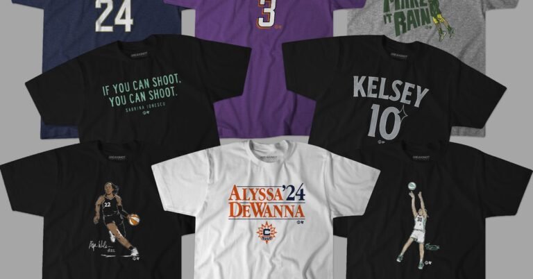 WNBA: In finding shirts along with your faves in BreakingT’s Black Friday offers