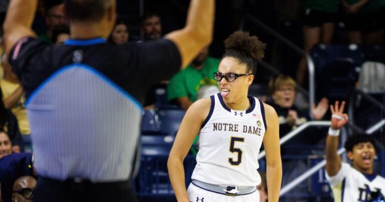 NCAAW: Olivia Miles is again, and Notre Dame is able for a name run
