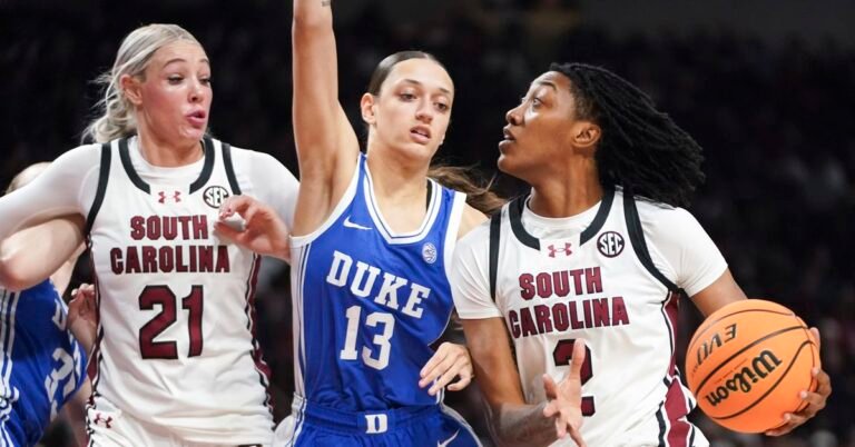 NCAAW: South Carolina, LSU ship wins in SEC/ACC Problem