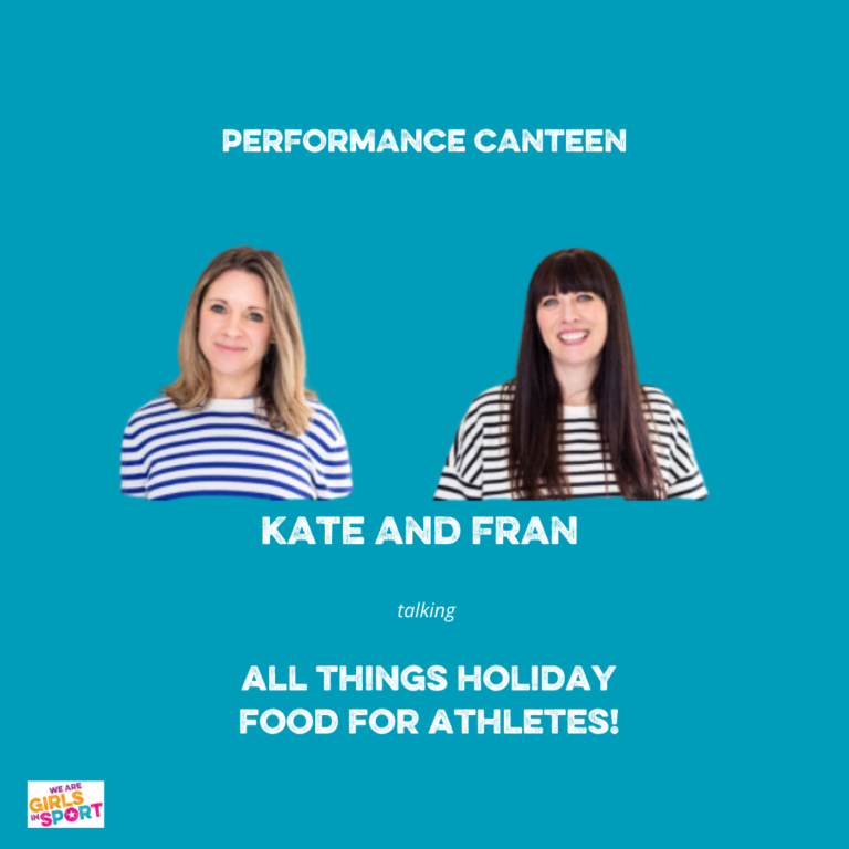 Athlete vitamin right through the vacation season — WE ARE GIRLS IN SPORT