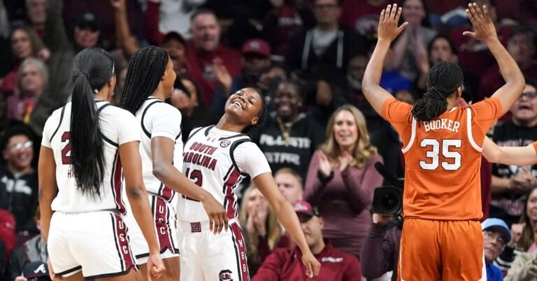 NCAAW: South Carolina presentations off SEC superiority in stomping of Texas