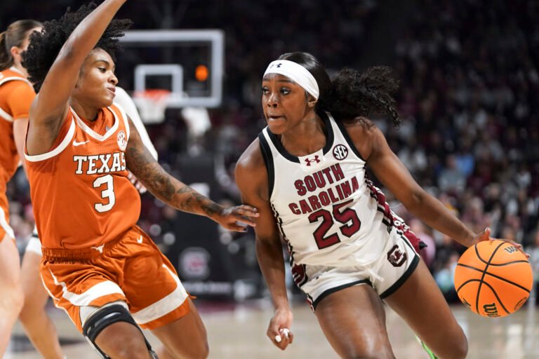 Giant Win Helps to keep No. 2 South Carolina Atop NCAA Basketball Ranks