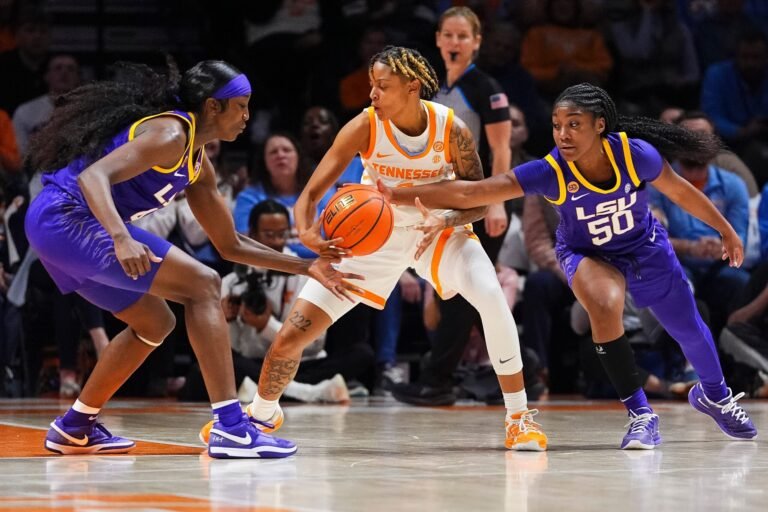 LSU Avoids Tennessee Disenchanted in Dramatic NCAA Basketball Lineup