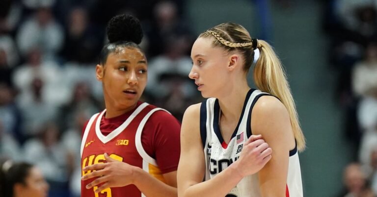 NCAAW: What to look ahead to on Sunday from JuJu Watkins, Paige Bueckers