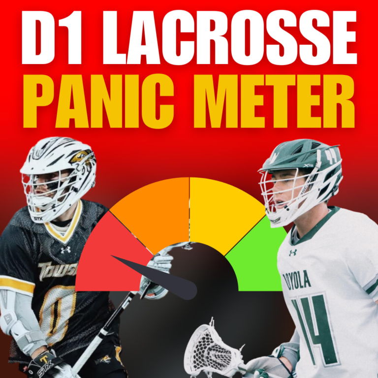 D1 Lacrosse Panic Meter: How Involved Must Those Groups Be?