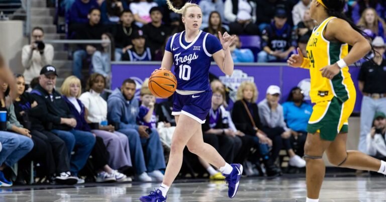 NCAAW: TCU, Baylor meet in Giant 12 Event championship sport