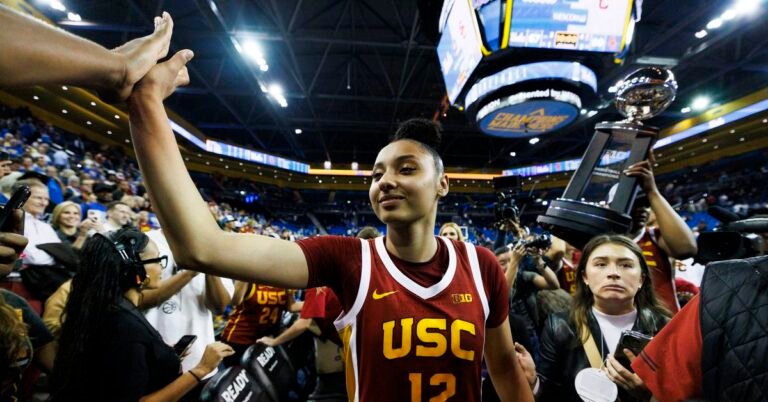 NCAAW: JuJu, USC upward thrust over UCLA to win Large Ten championship