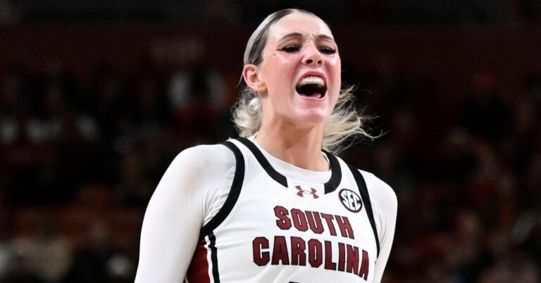 NCAAW: Kitts keys South Carolina as No. 1 seeds live on quarterfinals of convention tournaments