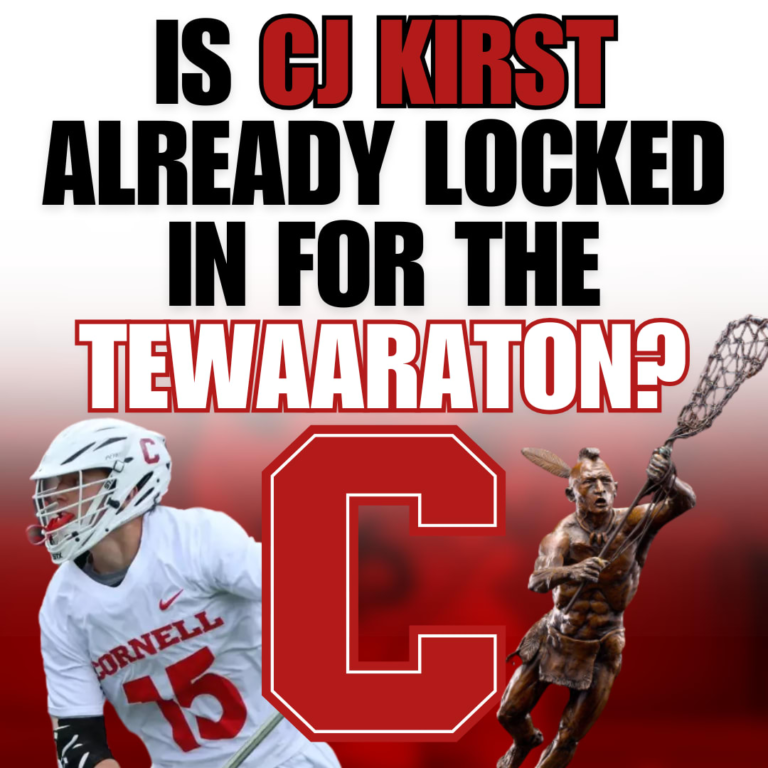 Is CJ Kirst Already Locked In for the Tewaaraton?