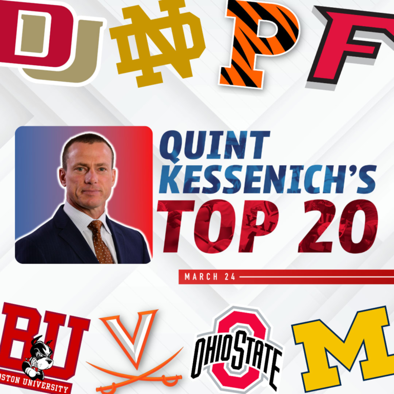 Quint Kessenich’s Best 20: March 24, 2025