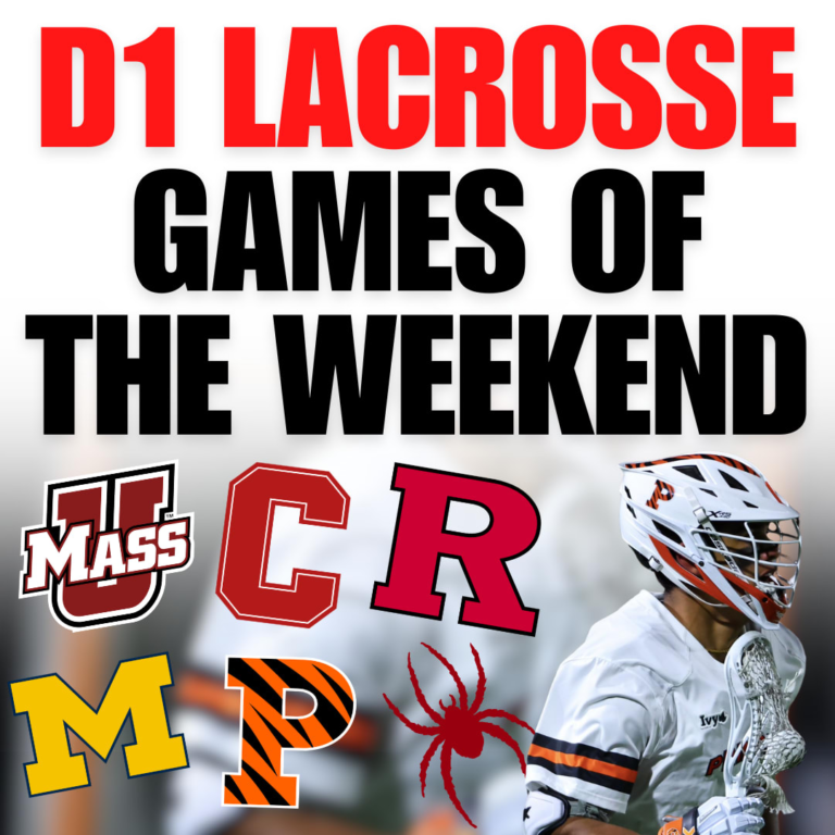 School Lacrosse Video games of the Weekend: Matchups & Predictions 3/15/2025