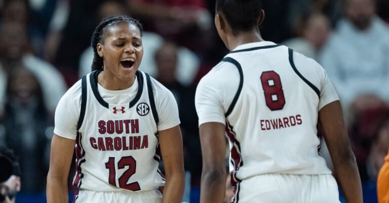 NCAAW: South Carolina tops way-too-early height 5 for 2025-26