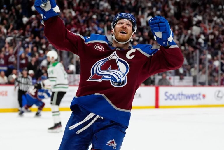 Colorado Avalanche captain Gabriel Landeskog ratings first target since 2022