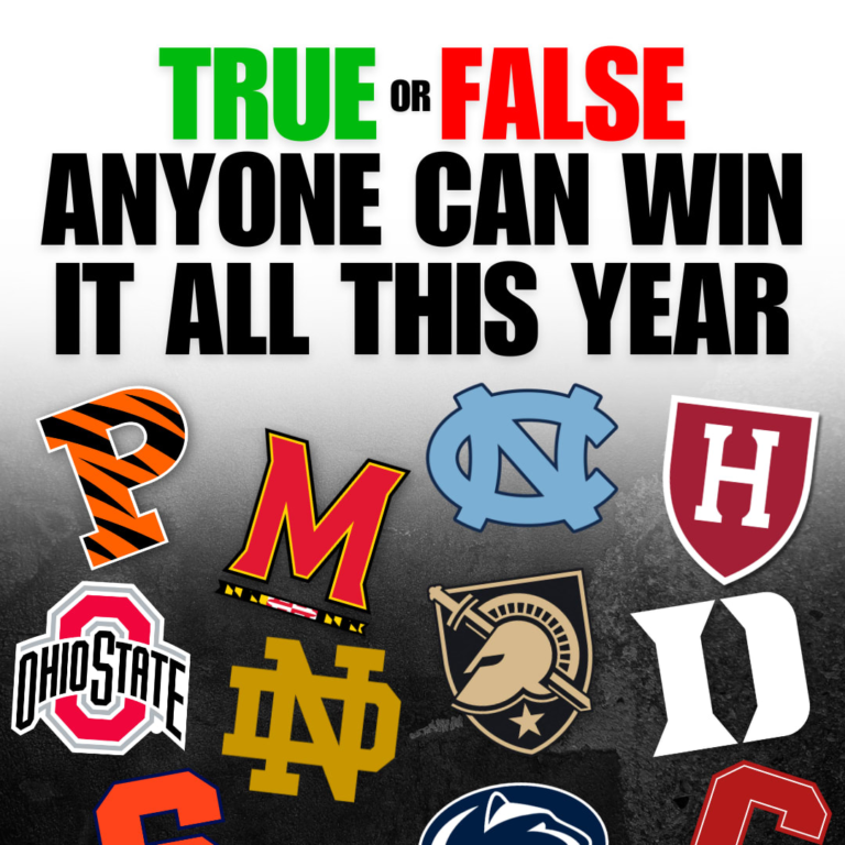 Any individual Can Win the 2025 NCAA Males’s Lacrosse Nationwide Championship