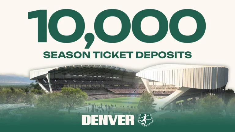 2026 Growth Group Denver Breaks NWSL Price tag Gross sales File