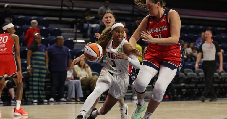 WNBA: Brittney Griner shoots 3s, shines in Atlanta Dream debut