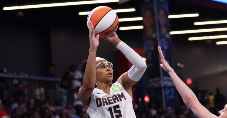 WNBA: 3-point leaders Plum, Grey meet when LA Sparks host Atlanta Dream