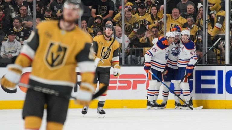 Edmonton Oilers scouse borrow home-ice benefit from Vegas Golden Knights