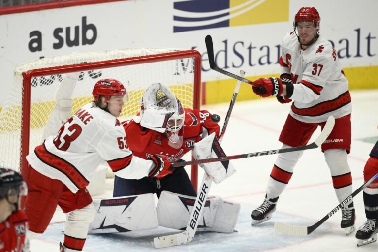 Carolina Hurricanes height Washington Capitals 2–1 in additional time to clinch Recreation 1 of second-round sequence