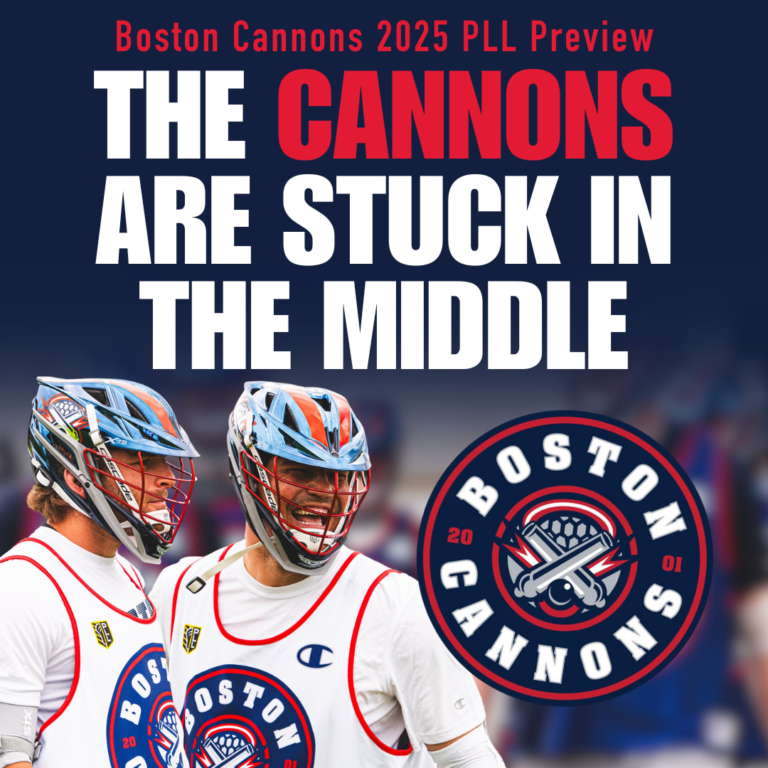 Cannons Are Caught within the Heart: Boston Cannons 2025 PLL Preview