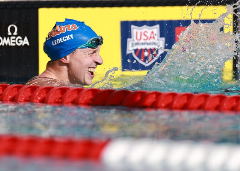 Katie Ledecky Nears Personal 1,500-Meter Freestyle Report at TYR Professional Swim Sequence