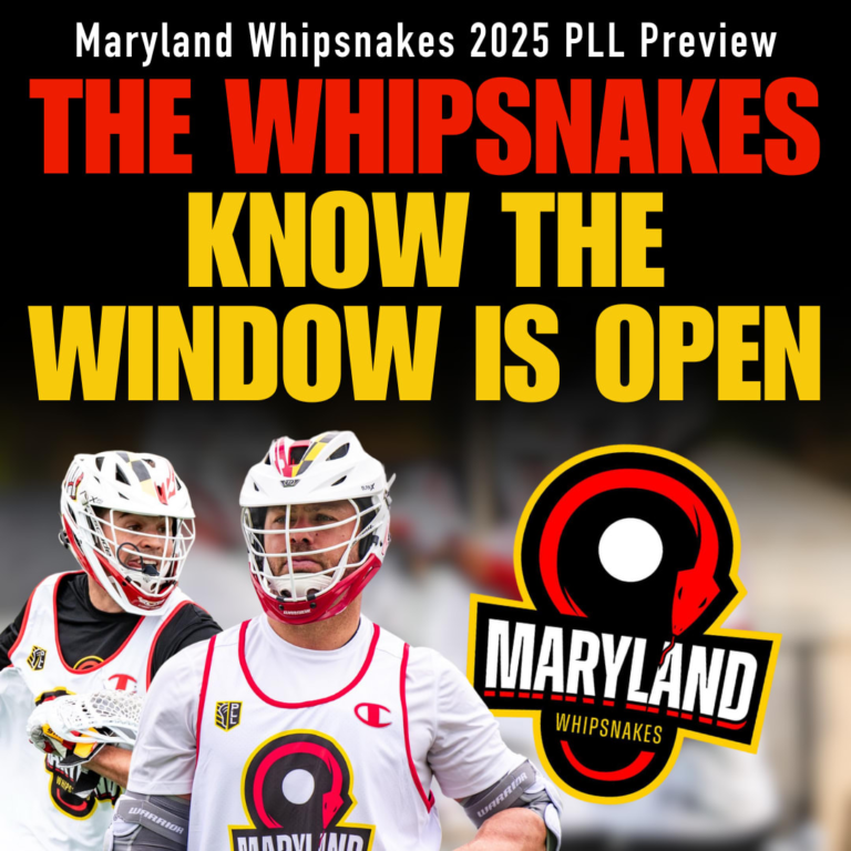 Whipsnakes Know the Window Is Open: Maryland Whipsnakes 2025 PLL Preview