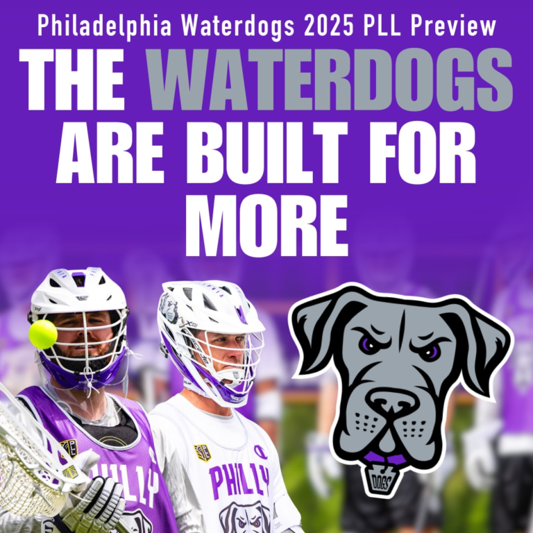 The Waterdogs Are Constructed for Extra: Philadelphia Waterdogs 2025 PLL Preview