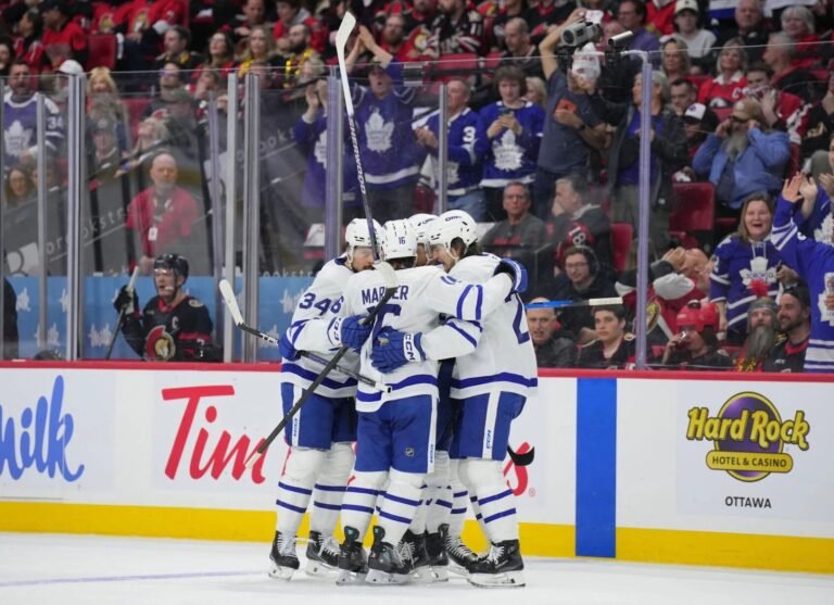 Toronto Maple Leafs defeat Ottawa Senators in Recreation 6, clinch second-round berth