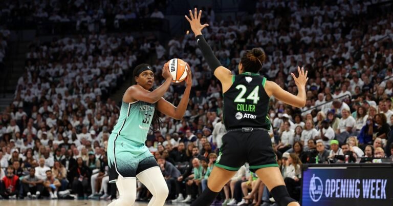 WNBA: New York Liberty, Minnesota Lynx height 2025 energy ratings 2.0