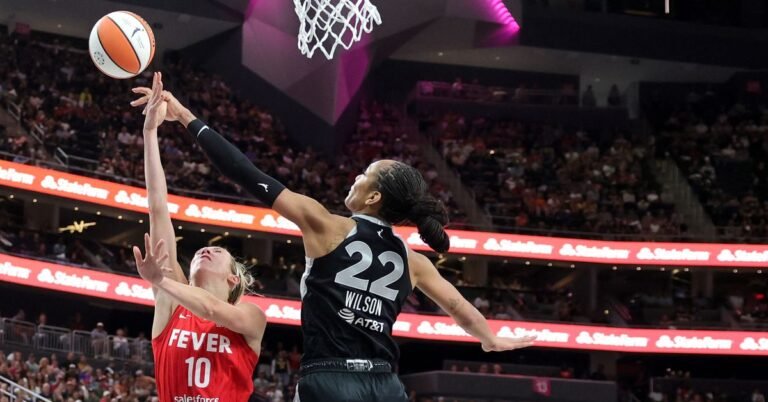 WNBA: A’ja Wilson and the Aces beat the Fever—once more
