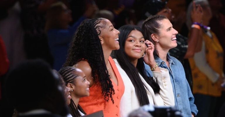 WNBA: At the scene for Candace Parker’s Sparks jersey retirement