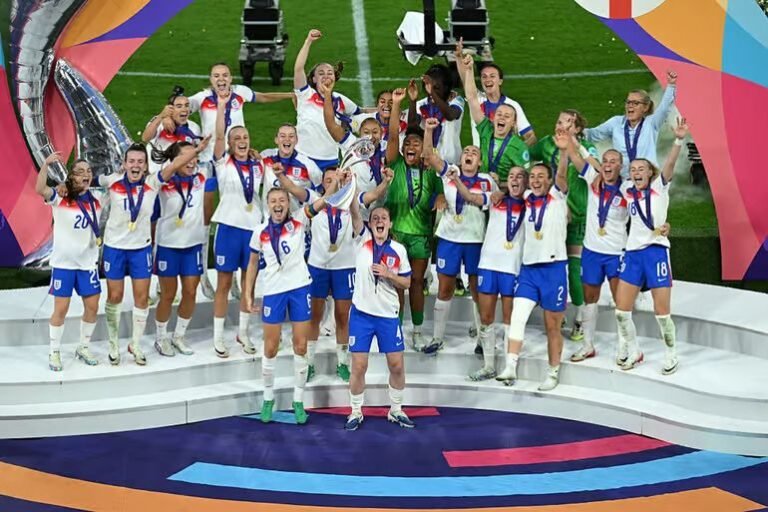 International No. 5 England stuns No. 2 Spain, clinches back-to-back UEFA Ladies’s Euro titles