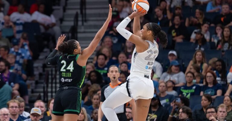 WNBA: MVP applicants meet as Minnesota Lynx tackle Las Vegas Aces
