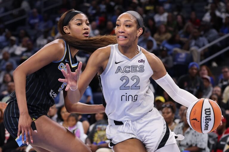 A’ja Wilson–led Las Vegas Aces keep scorching with two weeks left within the common season