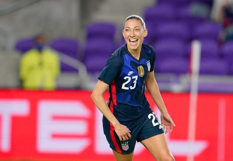 Football Greats Salute USWNT Famous person Christen Press After Retirement Announcement