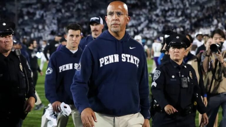 James Franklin out as Penn State soccer trainer after fast fall from grace