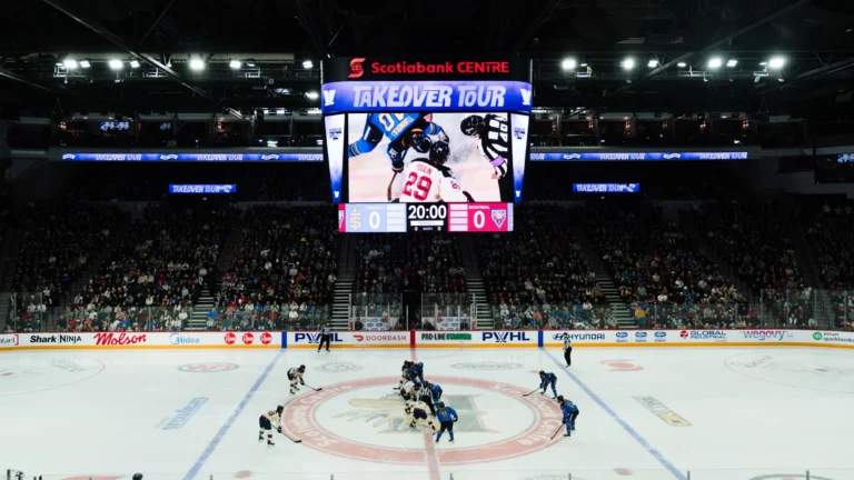 2025/26 PWHL Takeover Excursion Hits the Street in Entrance of Bought-Out Crowd