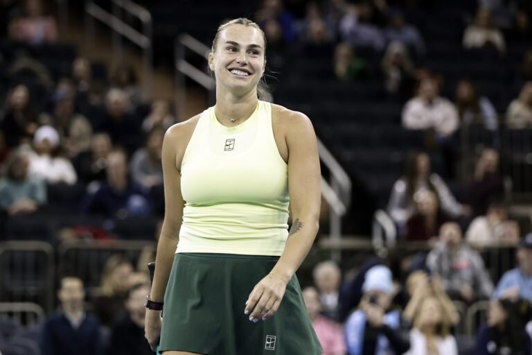 Global No. 1 Aryna Sabalenka Wins Again-to-Again WTA Participant of the 12 months Awards