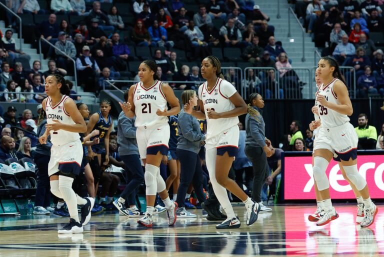 No. 1 UConn Faces No. 11 Iowa in Brooklyn NCAA Basketball Showdown