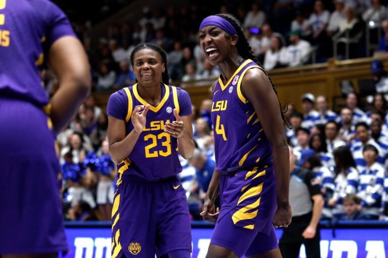 No. 5 LSU to Face No. 11 Kentucky in 1st Ranked Check of the 2025/26 NCAA Season